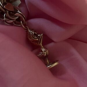 10K Gold Vintage “WORRY BIRD” Charm